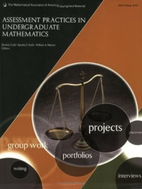 ASSESSMENT PRACTICES IN UNDERGRADUATE MATHEMATICS