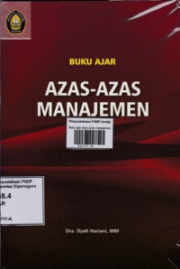 BUKU AJAR AZAS-AZAS MANAJEMEN