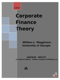 CORPORATE FINANCE THEORY