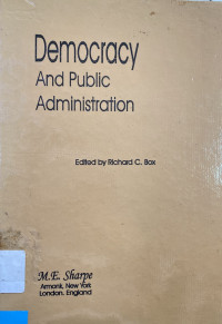 DEMOCRACY AND PUBLIC ADMINISTRATION