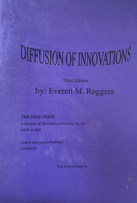 DIFFUSION OF INNOVATIONS THIRD EDITION