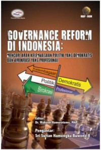 GOVERNANCE REFORM DI INDONESIA