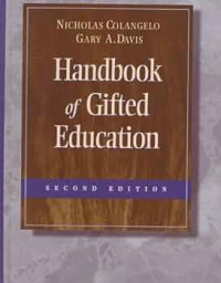 HANBOOK OF GIFTED EDUCATION