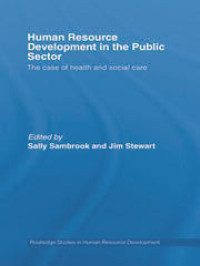 HUMAN RESOURCE DEVELOPMENT IN THE PUBLIC SECTOR