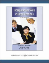 INTERPERSONAL SKILLS IN ORGANIZATIONS