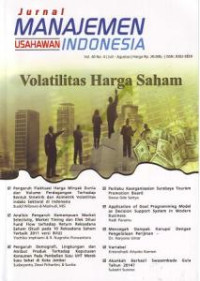 JURNAL MANAJEMEN ISAHAWAN INDONESIA : VOLATILITAS HARGA SAHAM