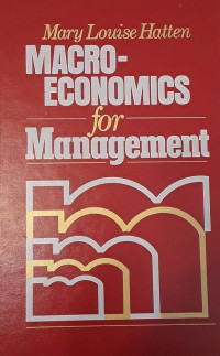 MACRO-ECONOMICS FOR MANAGEMENT