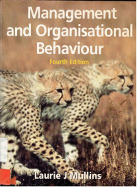 MANAGEMENT AND ORGANISATIONAL BEHAVIOUR