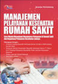 MANAJEMEN PELAYANAN KESEHATAN RUMAH SAKIT