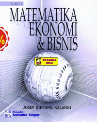 MATEMATIKA EKONOMI & BISNIS