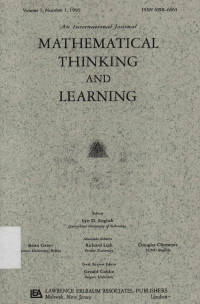 MATHEMATICAL THINKING AND LEARNING I