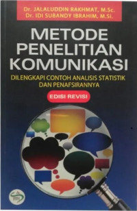 METODE PENELITIAN KOMUNIKASI