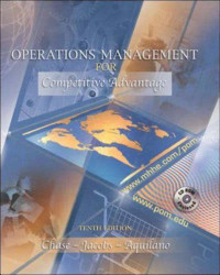 OPERATIONS MANAGEMENT FOR COMPETITIVE ADVINTAGE