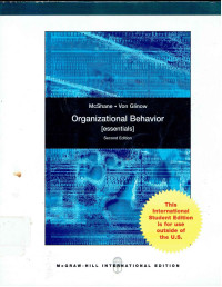 ORGANIZATIONAL BEHAVIOR : ESSENTIALS