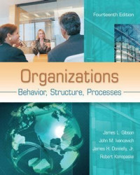 ORGANIZATIONS BEHAVIOR, STRUCTURE, PROCESSES