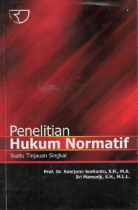 PENELITIAN HUKUM NORMATIF