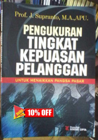 PENGUKURAN TINGKAT KEPUASAN PELANGGAN