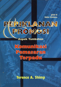 PERIKLANAN PROMOSI ; ASPEK TAMBAHAN KOMUNIKASI PEMASARAN TERPADU