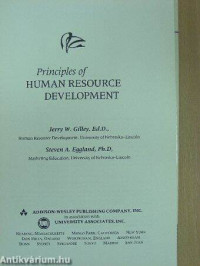 PRINCIPLES OF HUMAN RESOURCE DEVELOPMENT