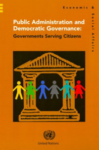 PUBLIC ADMINISTRATION AND DEMOCRATIC GOVERNANCE