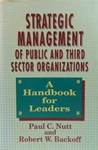 STRATEGIC MANAGEMENT OF PUBLIC AND THIRD SECTOR ORGANIZATIONS