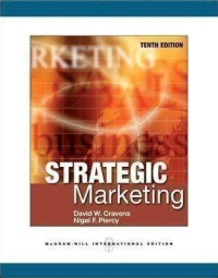 STRATEGIC MARKETING TENTH EDITION