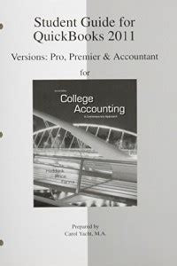 STUDENT GUIDE FOR QUICKBOOKS 2011