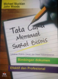 TATA CARA MEMBUAT SURAT BISNIS