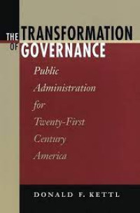 THE TRANSFORMATION OF GOVERNANCE